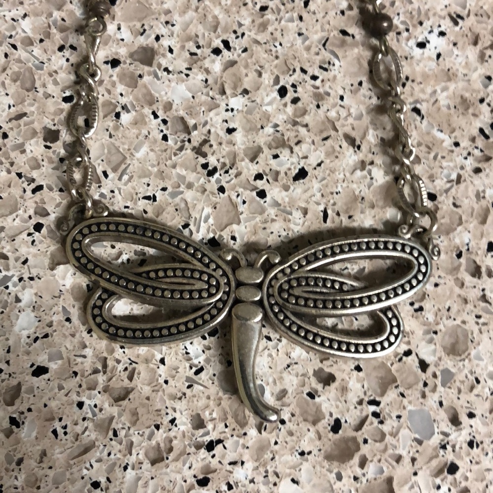 Brighton 9” dragonfly necklace